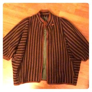 Authentic Asian Twill Wool Pea Coat